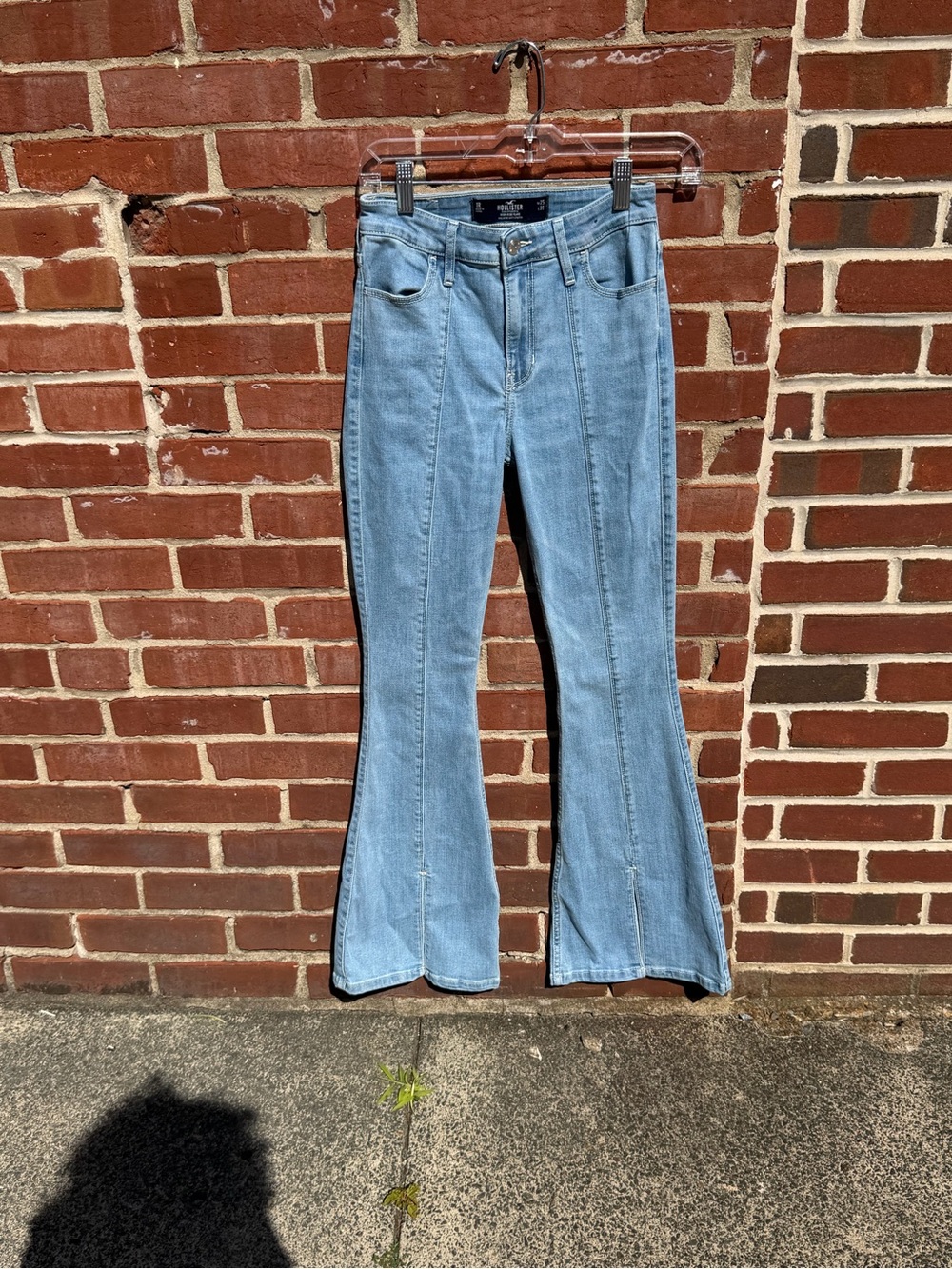 Hollister Light Blue Women's Flare Jeans